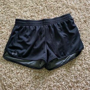 Black under armour athletic shorts
